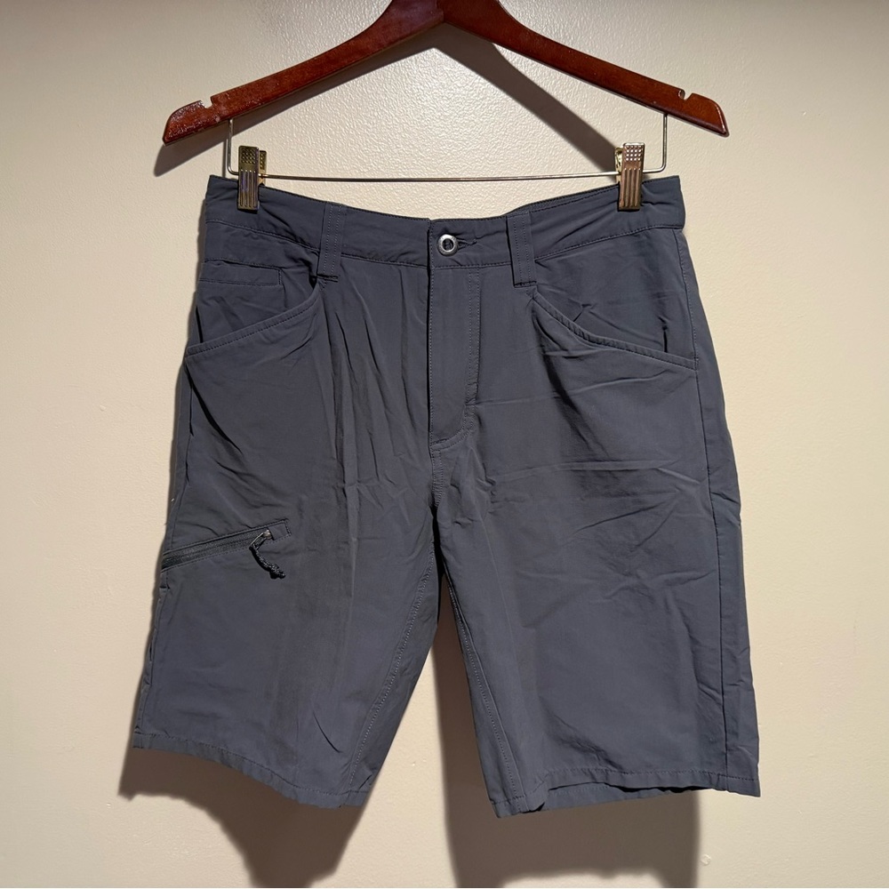 Patagonia Men's Quandary Outdoor Hiking Shorts in Forge Grey Size 30